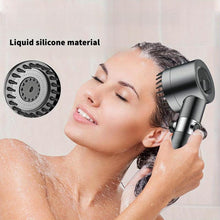 Load image into Gallery viewer, High Pressure Ion Shower Head with Built in Filter Turbo Charger and Adjustable Spray Modes Handheld Powerful Shower Head
