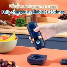 Load image into Gallery viewer, Electric Wireless Vegetable Cleaner, Rechargeable Automatic Vegetable Fruit Cleaning Machine, Household Kitchen Appliances for Home Use,simple and portable fruit and vegetable cleaner,Essential for home use
