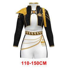Load image into Gallery viewer, Kids Kpopp Demon Hunters Rumi Zoey Mira Cosplay Huntrix Costume For Girls Clothes Stage Idol Roleplay Halloween Carnival Suit Girls Halloween Costume Dress
