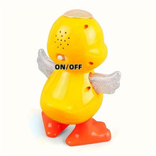 Load image into Gallery viewer, Interactive Dancing Duck Toy with Music and Flashing Lights, Cute Educational Sensory Toy for Kids Aged 3-6, Perfect Christmas  Gift,For children
